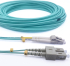Оптична пач корда LC-UPC-SC-UPC, дуплекс, мултимод OM3, 3 мм, 40 метра снимка 2