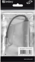 SANDBERG SNB-336-50 :: Хъб USB-C към 3xUSB-A + 2xUSB-C SAVER снимка 4