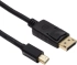 Кабел Vcom, Mini DisplayPort към DisplayPort M/M, 1.8 м снимка 1