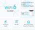 Безжична Wi-fi 6 Mesh система TP-Link Deco X55(3-pack) AX3000 снимка 4