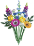 Продукт LEGO Icons - Wildflower Bouquet - 10313 снимка 1