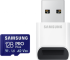 Карта памет Samsung PRO Plus, microSDXC, UHS-I, 128GB, Адаптер, USB четец снимка 1