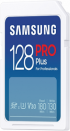 Карта памет Samsung PRO Plus, SD Card, 128GB, Бяла снимка 3