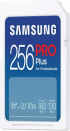 Карта памет Samsung PRO Plus, SD Card, 256GB, Бяла снимка 3