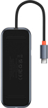 USB Хъб Baseus AcmeJoy WKJZ010013 4-портов USB-C към 3xUSB 3.0 + USB-C PD - тъмносив снимка 8