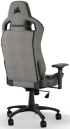 Геймърски стол Corsair T3 RUSH, от плат, 4D подлакътници, сив снимка 3