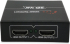KVM продукт Tendtop TTSP01, 1x HDMI вход, 2х HDMI изход, 4K, 30Hz, 5Vdc, 1A, метален, Черен снимка 2