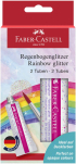 Канцеларски продукт Faber-Castell Течен брокат Glitter Rainbow, 12 ml, 2 броя блистер снимка 1