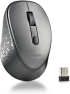 Мишка NGS Dew, безжична, 3 бутона, 1600 dpi, сива снимка 3