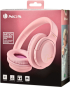 Слушалки NGS Artica Greed, с Bluetooth, USB Type-C, 105 dB, розови снимка 2