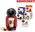 Кафемашина Krups Mini Me KP123H10, капсулна, 1500W, 15bar, 0.8L, червен/черен + комплект капсули 80бр. снимка 1
