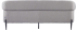 Диван RFG Megan, триместен, текстил, метална основа, сив снимка 5