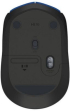 Мишка Logitech M171, безжична wireless, оптичен сензор, 3 бутона, син/черен цвят снимка 3