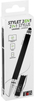 Аксесоар за таблет TNB Стилус First, универсален, 2 в 1, черен снимка 5