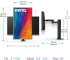 Монитор BenQ PD2706UA, 27 inch, W-LED, IPS, 3840x2160, 60Hz, HDMI, DP, USB-C PD снимка 6