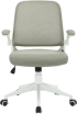 RFG Работен стол Pretty White W, сив снимка 2
