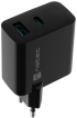 Принадлежност за смартфон Natec USB Charger Ribera Gan 1X USB-A + 1X USB-C 65W, Black снимка 2