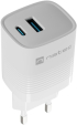 Принадлежност за смартфон Зарядно устройство Natec Ribera GaN 30W, USB Тype-C, USB Type-A, QuickCharge 3.0 снимка 2