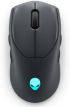Мишка Геймърска Dell Alienware Tri-Mode AW720M, С кабел, Безжична, 26000 dp, RGB, Черен снимка 1