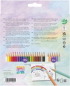 Канцеларски продукт Faber-Castell Цветни моливи Еднорог, 18 стандартни и 6 пастелни цвята снимка 3