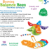 Learning Resources Комплект за сортиране и баланс Цвете с пчели снимка 2