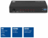 Кабел/адаптер HDMI Сплитер ACT AC7831, 1 вход 4 изхода., 4K, Черен снимка 2