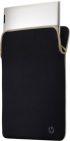 HP Protective Reversible 14inch Black-Gold Laptop Sleeve снимка 4