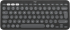 Клавиатура Logitech Pebble Keys 2 K380S, Bluetooth, Тихи бутони, LED индикатори, 2x AAA, Графит снимка 1