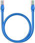 Мрежов кръгъл кабел Baseus RJ45, Cat.6, 0,5 м B00133204311-00 - син снимка 4