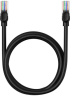 Мрежов кръгъл кабел Baseus RJ45, Cat.5, 1,5 м B00133206111-02 - черен снимка 8
