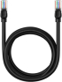 Мрежов кръгъл кабел Baseus RJ45, Cat.5, 2 м B00133206111-03 - черен снимка 2