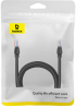 Мрежов кръгъл кабел Baseus RJ45, Cat.5, 2 м B00133206111-03 - черен снимка 7