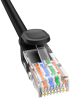 Медна пач корда Baseus B00133206111-04, 1 Gbps, 2х RJ45, PVC, 3м, 1 Gbps, , Черен снимка 4