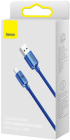 Кабел Baseus Crystal Shine USB Type A към USB Type C 100W 2м CAJY000503 - син снимка 4
