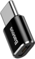 Кабел/адаптер BASEUS CAMOTG-01, Micro USB, USB Type-C, Черен снимка 3