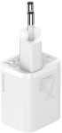 Принадлежност за смартфон Baseus Super Si 25W, USB-C, 25W, 12V, 9V, 5V, Кабел 1м, 220-240V,50-60 Hz Бял снимка 6