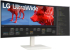 Монитор LG 38WR85QC-W, 37.5" 3840 x 1600, IPS, 144Hz, 1 ms , 2x HDMI, 4x USB 3.0, 1x DP, извит, бял снимка 3
