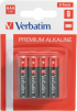 Батерия Verbatim ALKALINE BATTERY AAA 8 PACK (HANGCARD) снимка 1