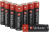 Батерия Verbatim ALKALINE BATTERY AA 8 PACK (HANGCARD) снимка 2