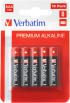 Батерия Verbatim ALKALINE BATTERY AAA 10 PACK (HANGCARD) снимка 1