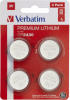 Батерия Verbatim LITHIUM BATTERY CR2430 3V 4 PACK снимка 1
