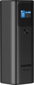 Външна батерия Canyon PB-2010, 27000 mAh, 97.2Wh, 5 A, 140 W, LCD дисплей, Черен снимка 4