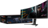Монитор Геймърски Gigabyte Aorus CO49DQ 49" 5120 x 1440, 144Hz, 0.2ms, OLED, 1x HDMI, 3x USB, 1x DP снимка 3