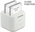 Кутия/Чекмедже за HDD Станция Delock USB-C, За 2 x 2.5 SATA HDD - SSD, Клониране снимка 4