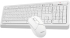 A4Tech Fstyler FG1012, комплект клавиатура с мишка, безжична wireless, БДС, бял цвят снимка 3