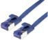 VALUE 21.99.2150 :: Кабел FTP Cat. 6a (Class EA), extra-flat, син, 0.5 м снимка 1