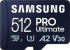 Samsung ProUltimate, Micro SDXC, 512GB, 200МВ, 130MB, U3, V30 + Адаптер снимка 1