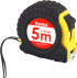 Инструмент/Тестер Foska Ролетка, гумирана, 5 m, черно-жълта снимка 2