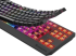 Клавиатура Genesis Gaming Keyboard Thor 230 TKL Wireless US Black RGB Mechanical Outemu Panda, Черна снимка 2