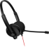 Слушалки CANYON HS-07, Super light weight conference headset 3.5mm stereo, черни снимка 3